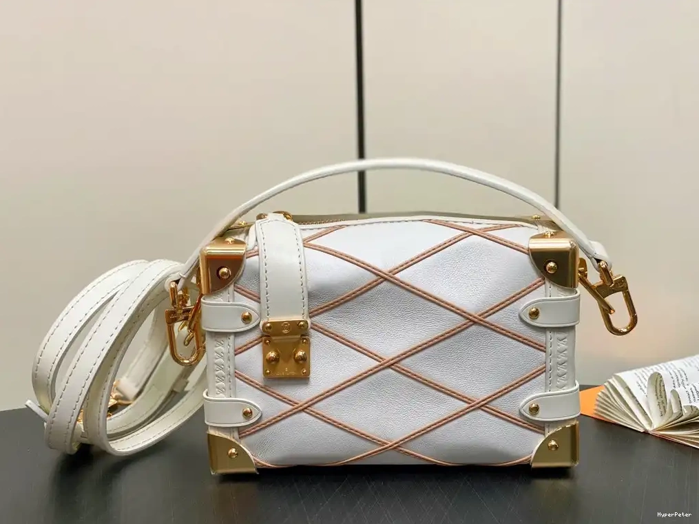 Trunk LOUIS PM-18*12.5*8CM Side VUITTON 0602